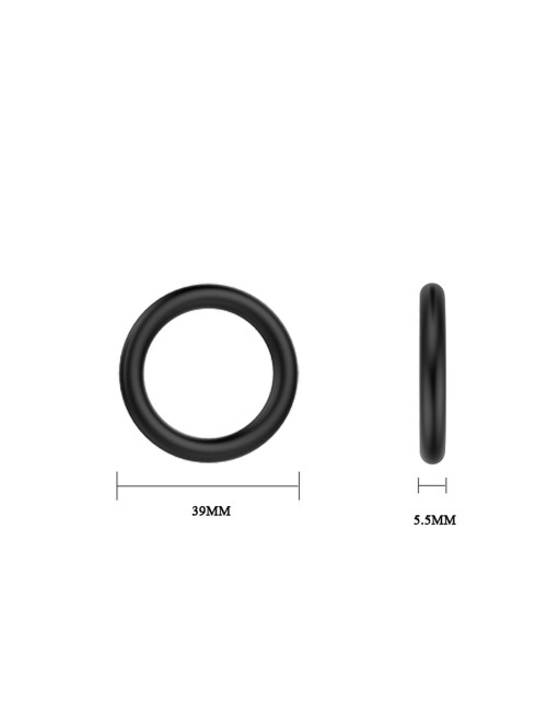 Baile Rings Rubber Set - Zestaw Pierścieni na Penisa