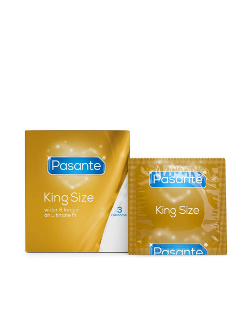 Pasante King Size Condoms 3 pcs