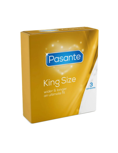 Pasante King Size Condoms 3 pcs