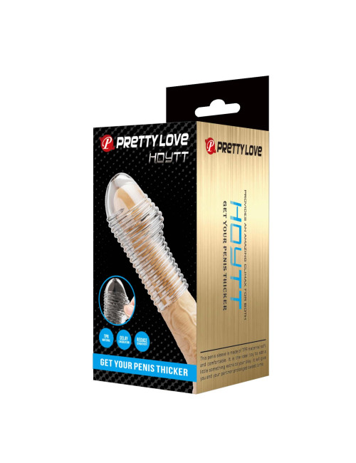 Pretty Love Nakładka na Penis Hoytt (Clear)