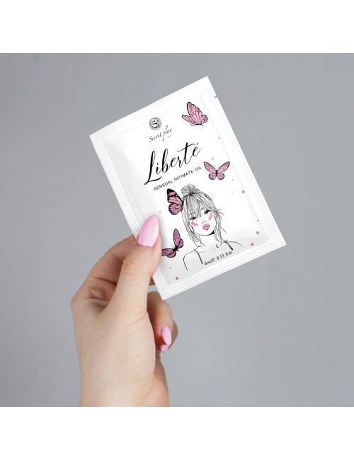 Secret Play Liberté - Intymny olejek pielęgnacyjny 4 ml