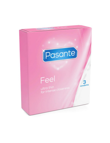 Pasante Sensitive/Feel Condoms 3 pcs