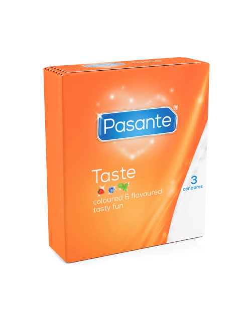 Pasante Flavours/Taste Condoms 3 psc