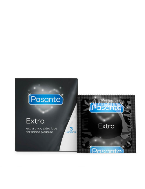 Pasante Extra Condoms  3 psc