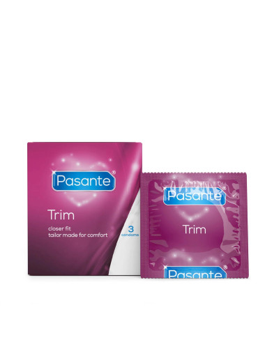 Pasante Trim Condoms 3 pcs
