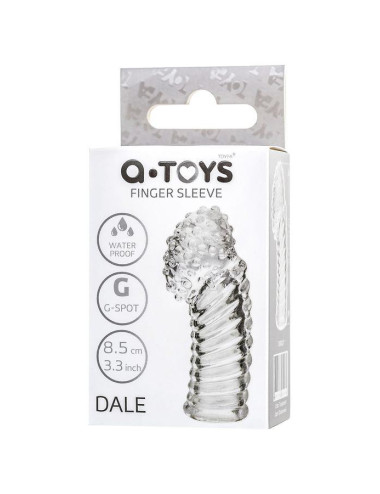 Sleeve finger A-toys Dale, TRE, transparent, 8.5 cm
