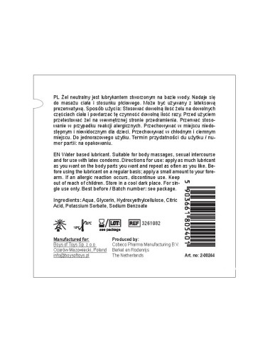 Żel-BOYS of TOYS Glide 3 ml