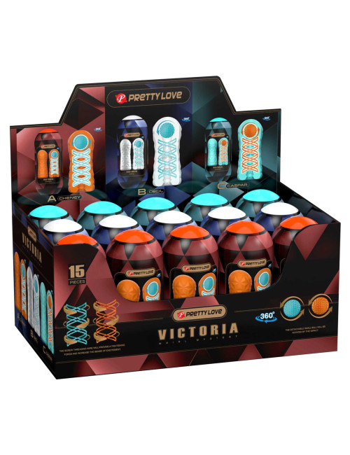 PRETTY LOVE Victoria Whirl Mystery Masturbator TPR/ABS – Zabawki erotyczne