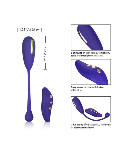 Estim Remote Kegel Exerciser Blue