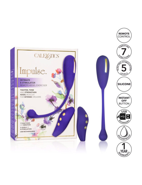 Estim Remote Kegel Exerciser Blue