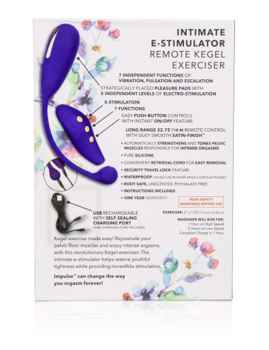 Estim Remote Kegel Exerciser Blue
