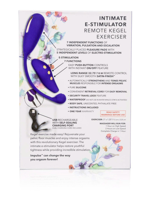 Estim Remote Kegel Exerciser Blue