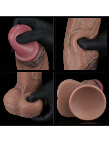 11 Dual Layered Silicone Cock XXL