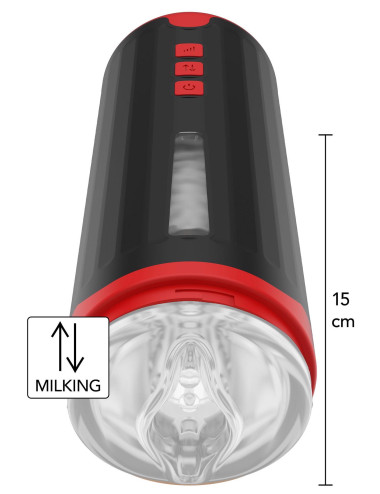 Milking Master Masturbator Black