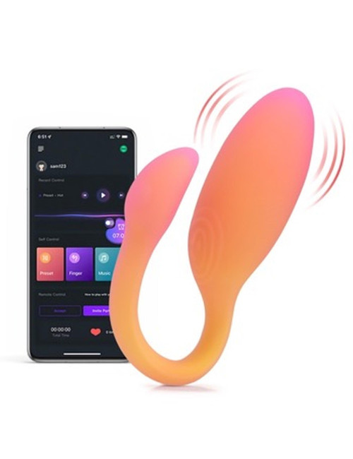 Magic Motion Flamingo Max Pomarańczowy Wibrator