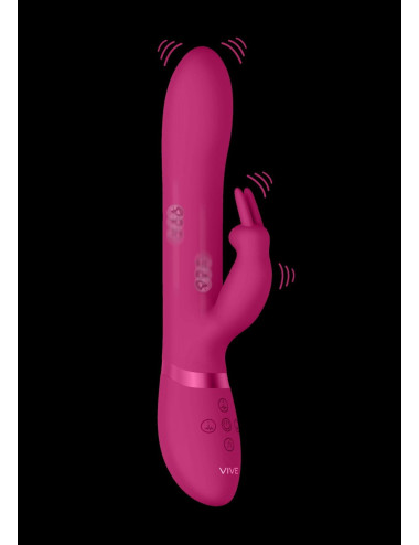 Amoris - Stimulating Beads Rabbit - Pink