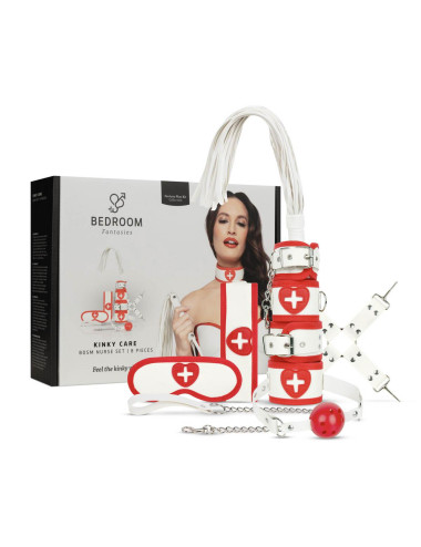 Bedroom Fantasy - 8 Piece Set Nurse White