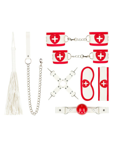 Bedroom Fantasy - 8 Piece Set Nurse White