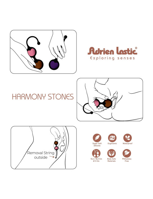 Adrien Lastic Harmony Stones – bezzwibracyjne kulki Kegela