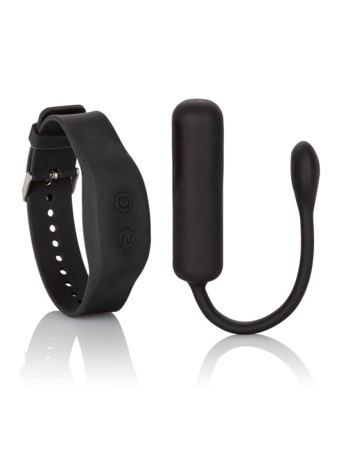 Calexotics Wristband Remote Petite Bullet – czarne jajko wibracyjne