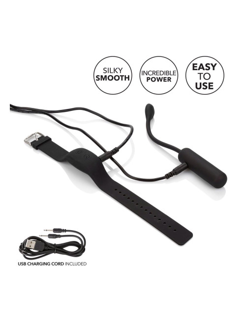 Calexotics Wristband Remote Petite Bullet – czarne jajko wibracyjne