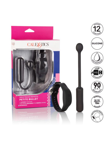 Wristband Remote Petite Bullet Black