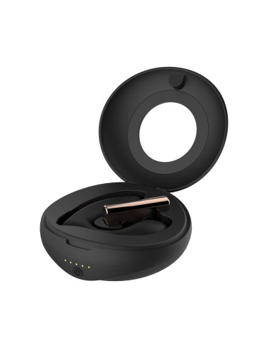 Rosy Gold – Wearable Vibrator with Luxury Charging Case – Black