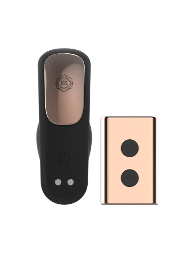 Rosy Gold – Wearable Vibrator with Luxury Charging Case – Black