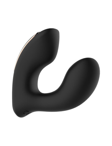 Rosy Gold – Wearable Vibrator with Luxury Charging Case – Black