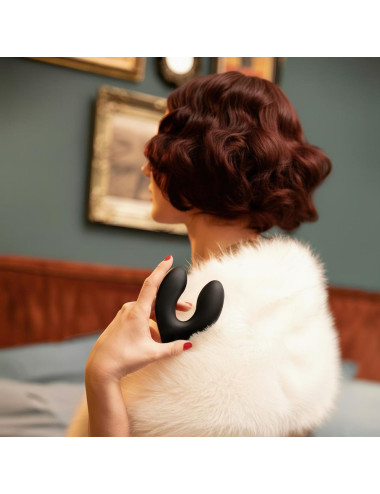 Rosy Gold – Wearable Vibrator with Luxury Charging Case – Black