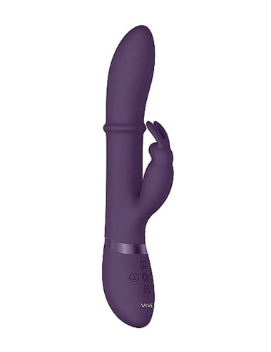 VIVE Halo Purple – Wibrator króliczek, punktu G, IPX7, 3 silniki, 10 trybów