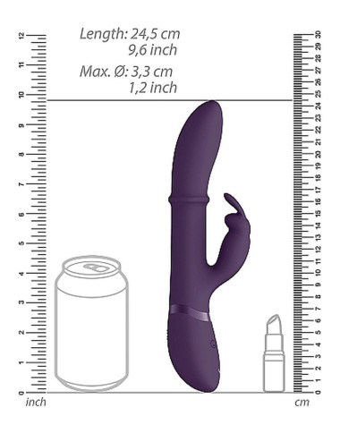 Wibr/króliczek- Halo - Purple
