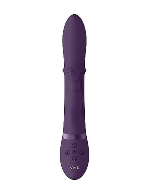 Wibrator Króliczek Vive Halo Purple z 3 Silnikami i IPX7