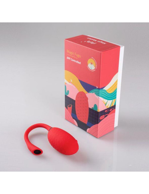 Magic Motion - Fugu Smart Wearable Vibrator Red