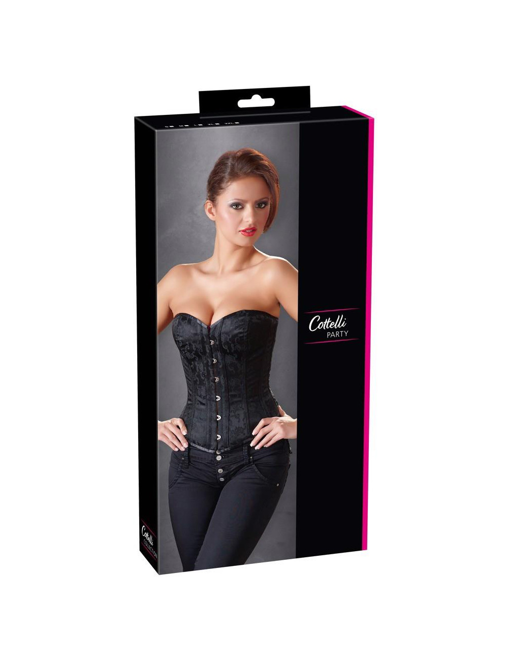 Cottelli PARTY Corsage Black XXL