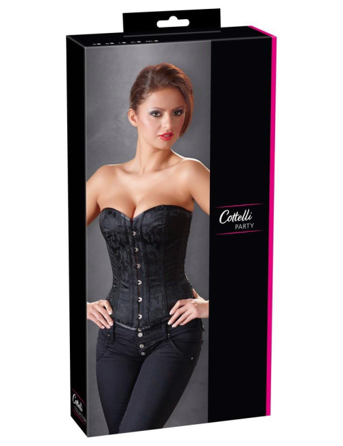 Cottelli PARTY Corsage Black XXL