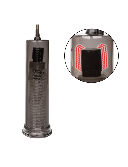 Vibro Air Pump Black - Pompka wibracyjna USB dla mezczyzn (Zabawki)