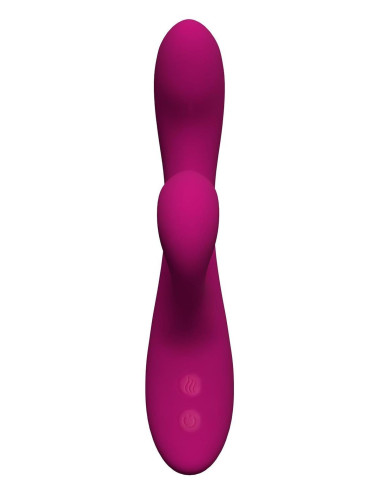 BLUSH QUINN RABBIT VIBRATOR BURGUNDY