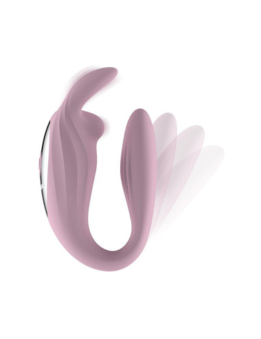 Teazers - C-Shape Toy with Rabbit and Remote Pink