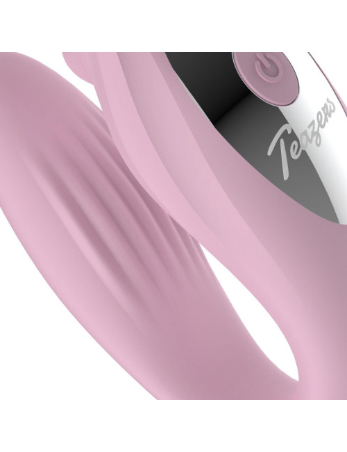 Teazers C-Shape Toy z Królickiem i Pilotem Różowy