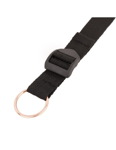 Rosy Gold - Under-Mattress Restraint Set - Black