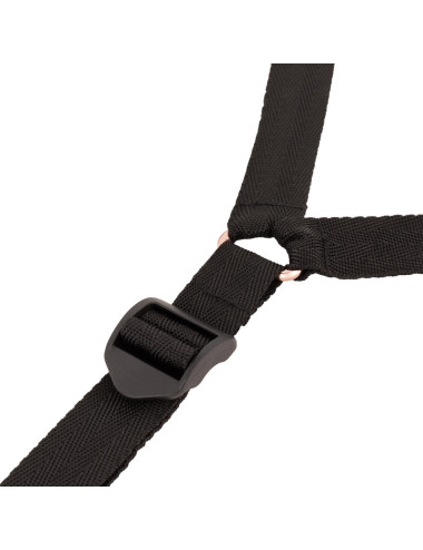 Rosy Gold - Under-Mattress Restraint Set - Black