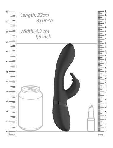 Cato - Pulse G-spot Rabbit - Black
