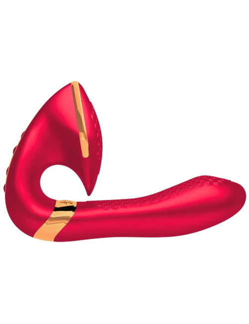 SOYO Intimate Massager Raspberry - Wibrator silikonowy, Zabawki erotyczne, Stymulator pochwy i łechtaczki, wodoodporny