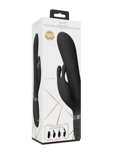 Vive Chou Czarny Elegancki Wibrator