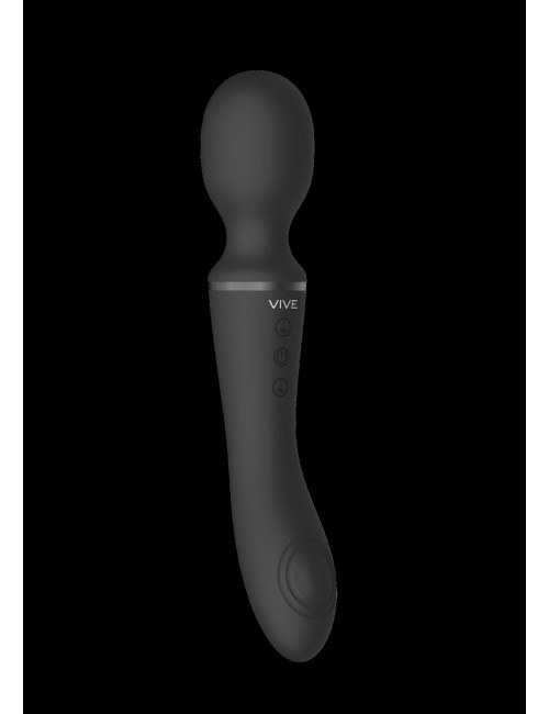 ShotsToys Enora Wand & Vibrator - Black