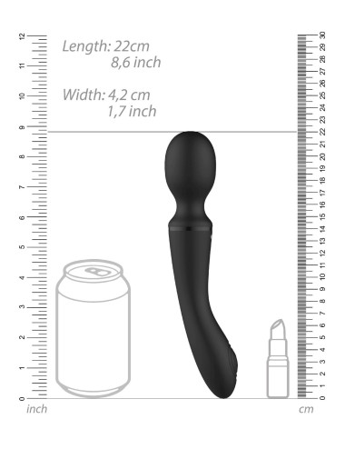 Enora - Wand & Vibrator - Black