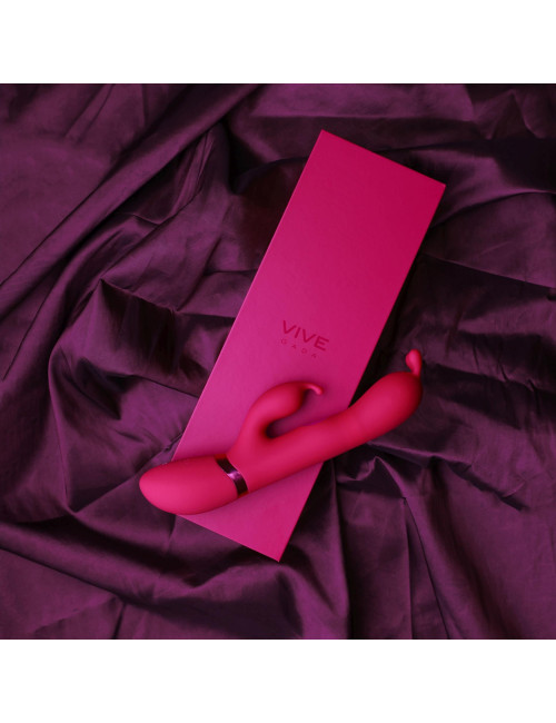 Gada - Vibrating Bunny Ear G-Spot Rabbit with Pulse Wave Shaft