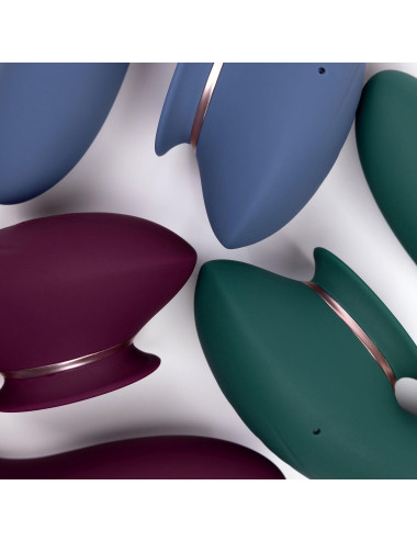 Twitch 3 - Rechargeable Vibrator & Suction - Silicone - 10 Speed - Forest Green