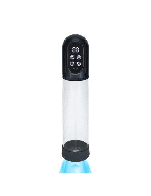 Engage - Automatic Waterproof Penis Pump and Masturbator - Gun Metal